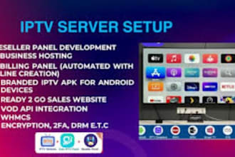 setup iptv server xtream ui xui one media server jackett prowlarr server