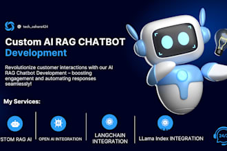 build a custom ai rag chatbot with langchain, llama index, and openai
