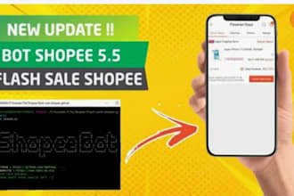 develop shopping bot, etsy bot, shopify bot, walmart bot, bestbuy bot