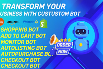 develop shopping bot auto purchase bot auto checkout bot auto buying bot popmart