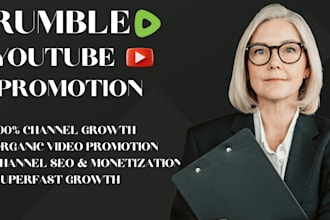 handle rumble video promotion, channel optimization, and monetization
