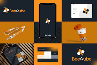 create pro logo, brand identity design and guidelines