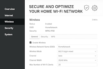 help you secure and optimize your home wifi network