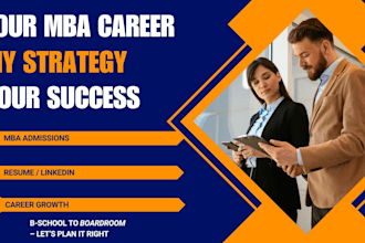 be your trusted MBA career coach for admissions jobs and growth
