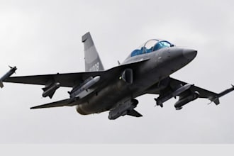 create realistic 3d jet, 3d plane, space ship, 3d aircraft for games, simulation