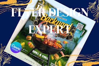 design poster, newsletter, party event and instagram flyer design