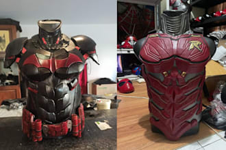 3d cosplay creation 3d wearable anime armor model halloween mask for 3d printing