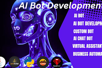 develop customized ai bots, virtual assistants, and ai saas solutions