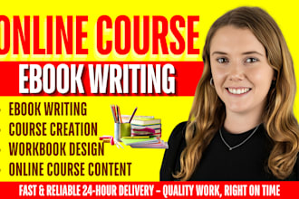 create online course content course creation curriculum ebook and lesson plan