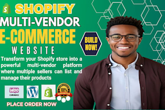 create shopify multivendor marketplace build ecommerce marketplace website