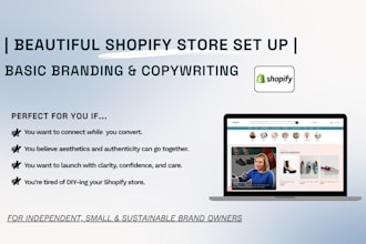 build your shopify store with branded copy