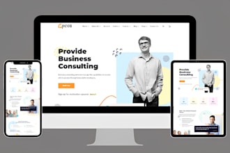 membership business coaching website, consultant website, personal trainer