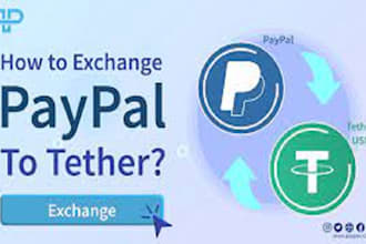 help you with enthereum usdt bitcoin to your wallet in exchange for paypal