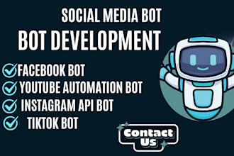 social media bot tiktok bot instagram bot youtube bot twitter x auto foll