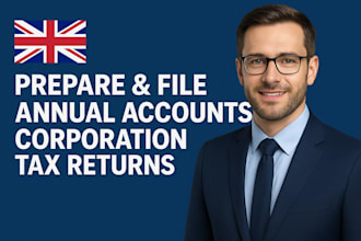 prepare UK company annual accounts and corporation tax return