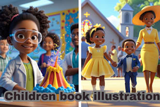 design african american storybooks illustrations and book cover