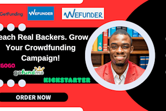promote gofundme kickstarter indiegogo crowdfunding campaign to attract donors