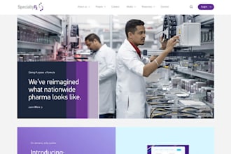 build medical website pharmacy website health care website dental website