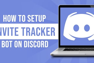 create nft discord server, discord setup,telegram bot, tracker bot,