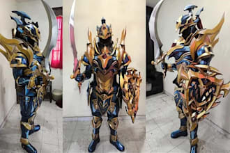 3d cosplay creation 3d printed armor props armor wearable cosplay creation