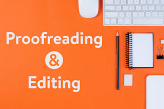 professionally proofread and edit your writing