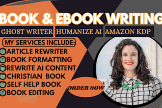 ghostwrite ebook academic writing humanize rewrite ai chat gpt content