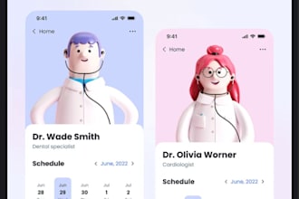 develop healthcare app, dental clinical medical doctor nursing vaccination apps