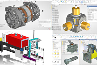 2d 3d cad design solidworks, autocad fusion 360 industrial design with rendering