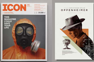 do magazine design, catalog, booklet newsletter, catalogue design with indesign