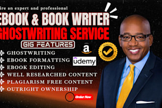 ghostwrite self help medical, mental health and nonfiction KDP, ebook writer and