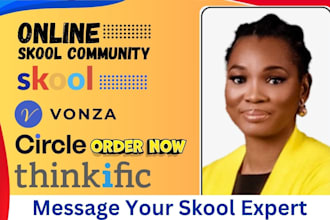 skool community manager skool online community management gokollab, vonza, ghl