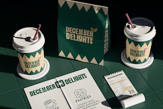 do complete brand designing with visual identity