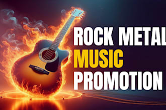 promote heavy rock and metal music to 900 active metal playlist curators