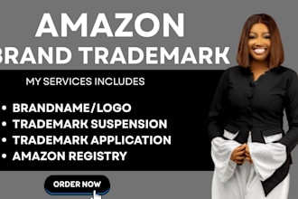 do your trademark amazon brand registry brand logo patent search copyright