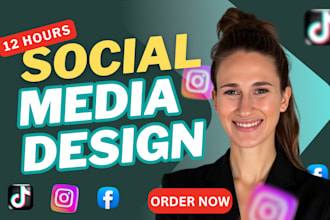 design engaging social media posts, instagram ads, and editable canva templates