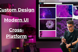 design a modern, responsive website that fits your brand