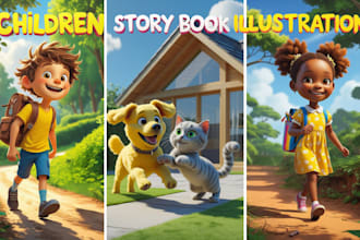 illustrate children storybook illustration children book illustration