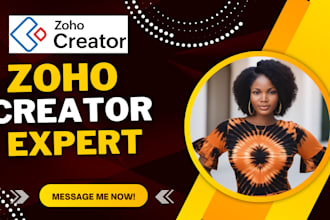 build custom business apps in zoho creator for any industry