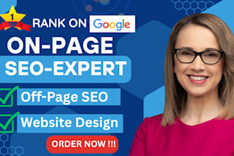 build a professional squarespace website, optimize for SEO, and optimization