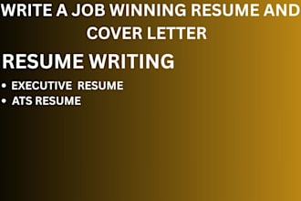 write resume writing, ats resume and executive resume