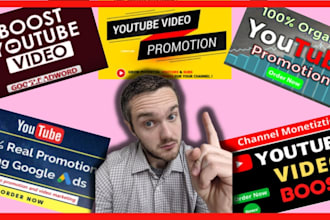 organic you tube channel promotion, monetize via google ads to gain 900m views