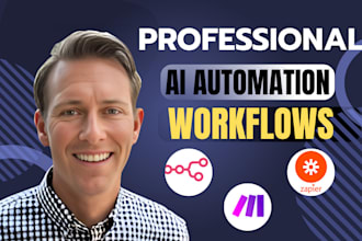 setup ai automation workflows with n8n make com zapier api integration webhook