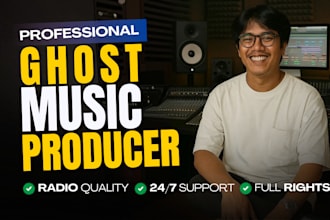 be your edm ghost music producer in any genre