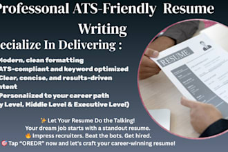 craft a professional ats friendly resume