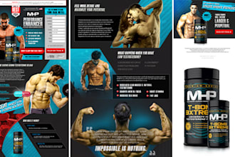 design a professional landing page, email newsletter