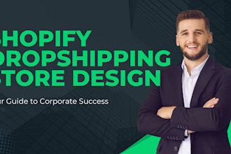 facelift your shopify website shopify store design shopify dropshipping store