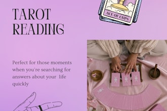 provide a detailed tarot card reading with written guidance
