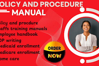 write home care policies and procedures, employee handbook, sops, and compliance