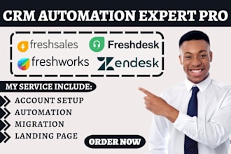 setup freshsales n8n freshdesk freshworks gorgias zendesk automation