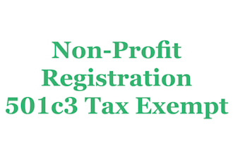 do non profit registration, 501c3 tax exempt